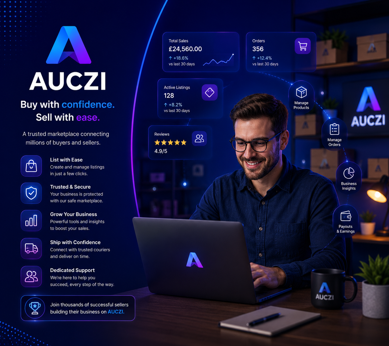 Seller Login Page Image