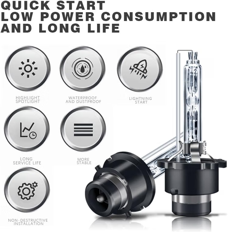 Sinoparcel D4S Xenon Bulb 8000K Ice Blue 35W - Pack of 2
